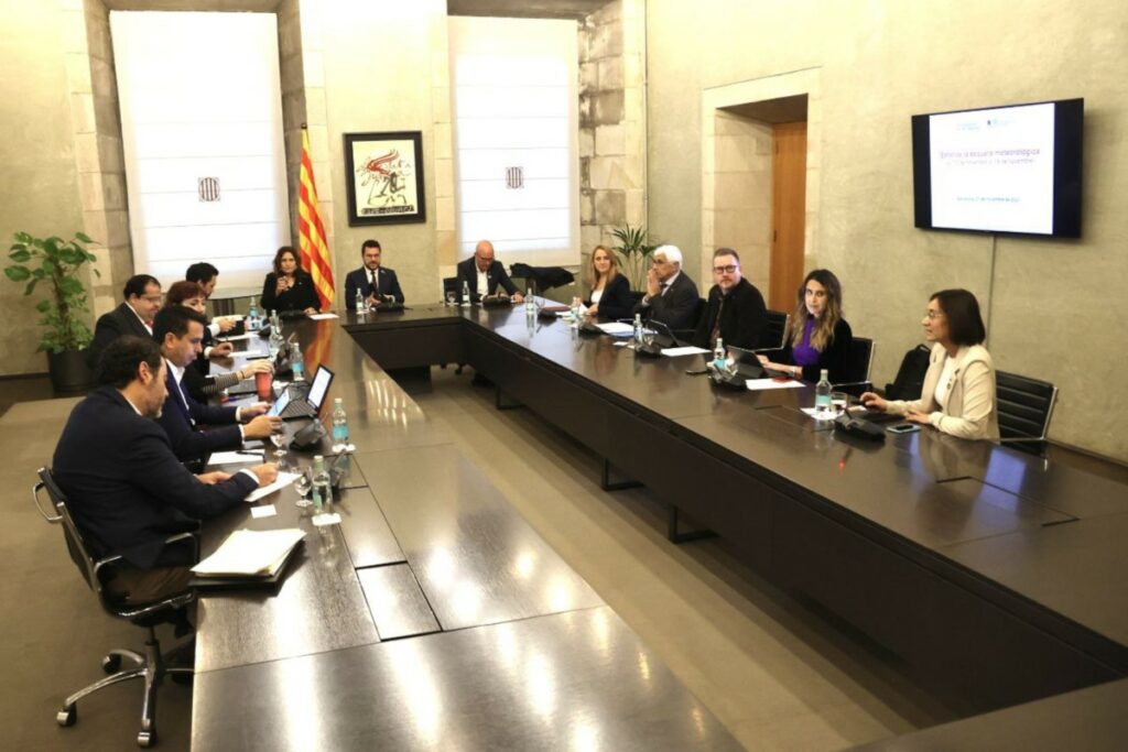 Reunió de la comissió interdepartamental de la sequera (ACN)