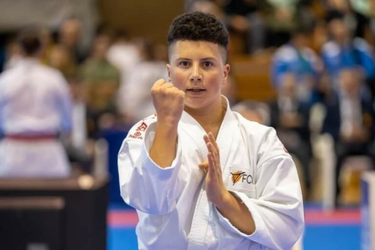 Usama Karach (Karate Driss Academy), medalla de bronze en el Campionat d’Espanya