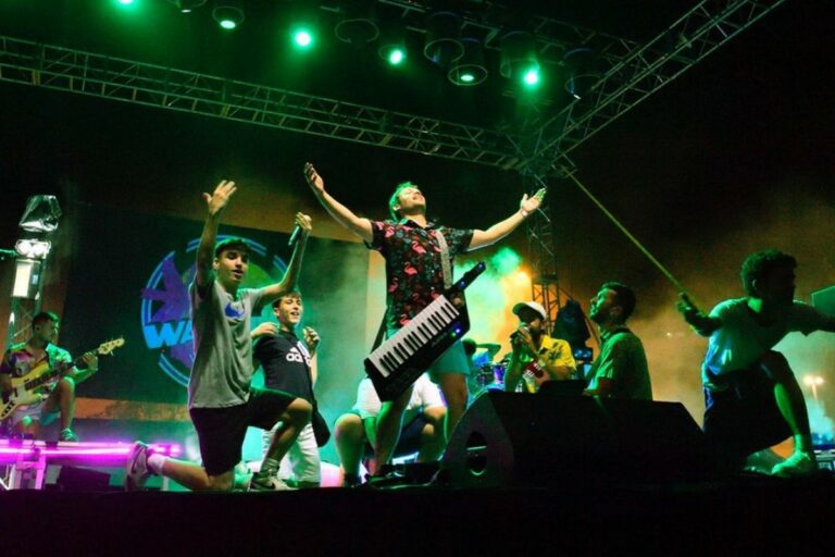 Waikiki en un concert