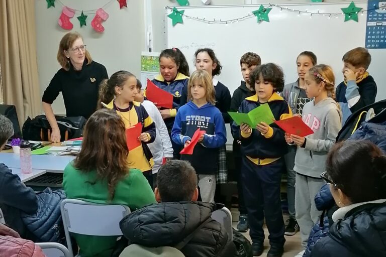 La cantada de l'any passat es va haver de fer al centre pel mal temps (CELL)