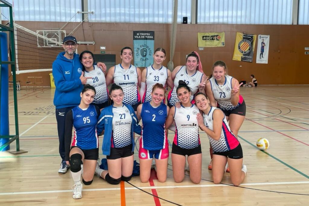 L'equip, aquesta jornada (Club Voleibol Lloret)