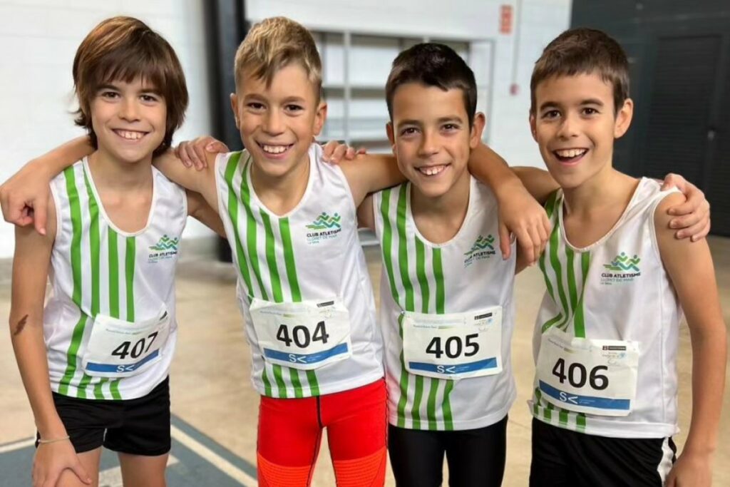 Els atletes sub12 (Club Atletisme Lloret - La Selva)