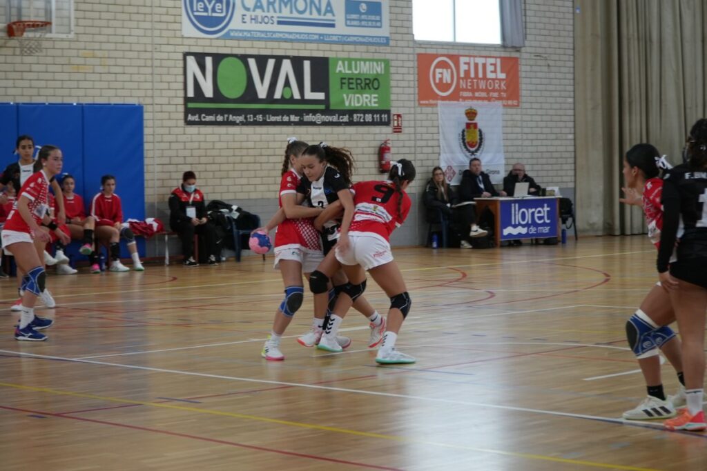 Un dels partits del Campionat d'Espanya d'Handbol de seleccions autonòmiques