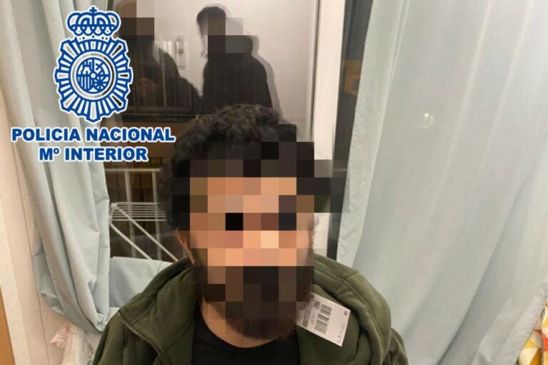 El fugitiu arrestat (Policia Nacional)