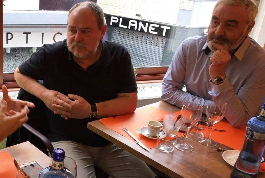 Jou Ramírez i Miquel Fenero, impulsors dels Dinarets d'en Barba