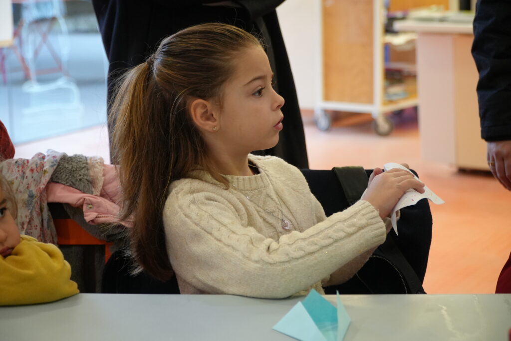 Taller d'origami amb Vidalfont Paper