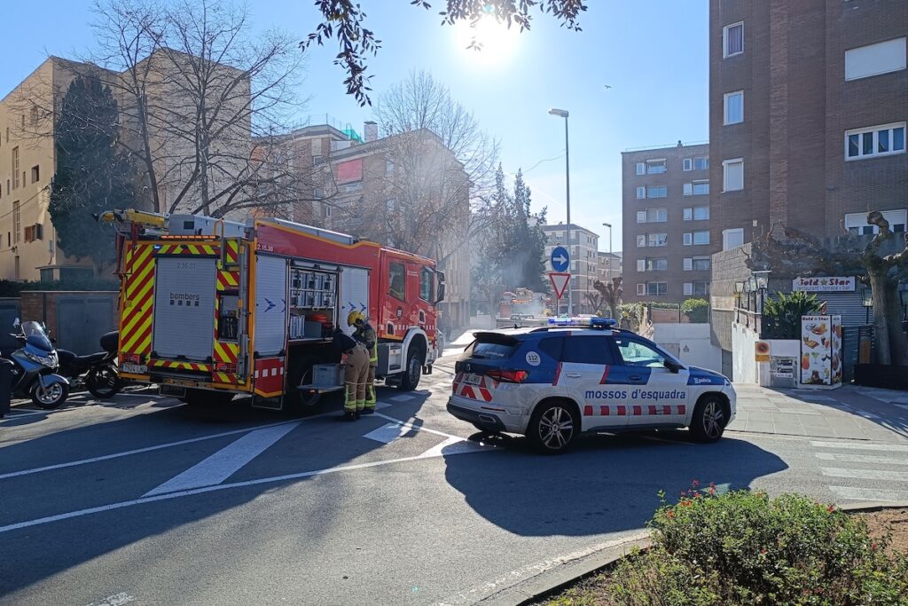 El carrer ha estat tallat mentre durava l'actuació