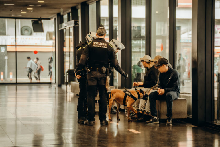 Policia canina de Lloret de Mar