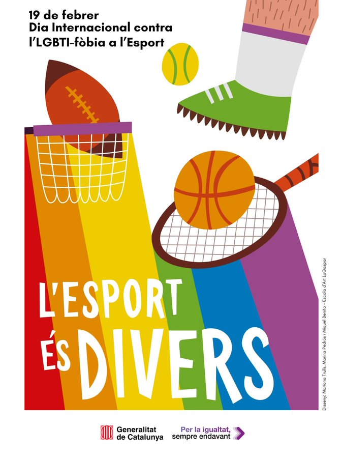 cartell campanya l'esport és divers