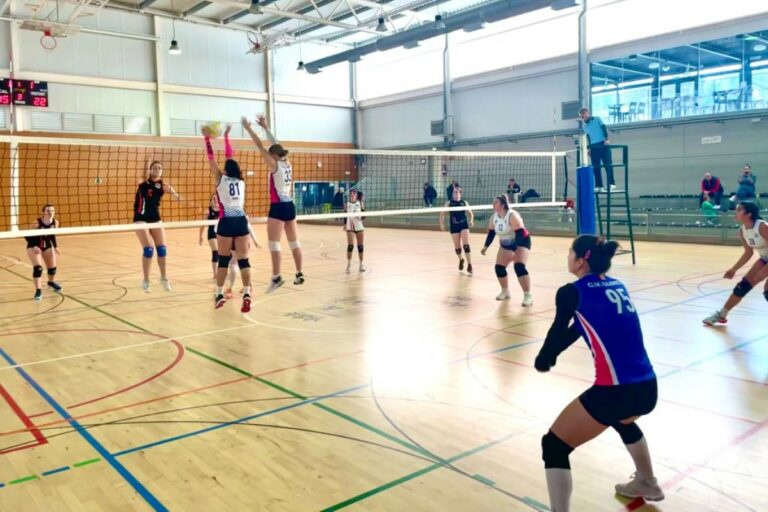 Un partit d'aquesta temporada (Club Volei Lloret)