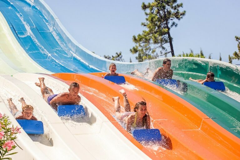 Una de les atraccions del parc (Water World)