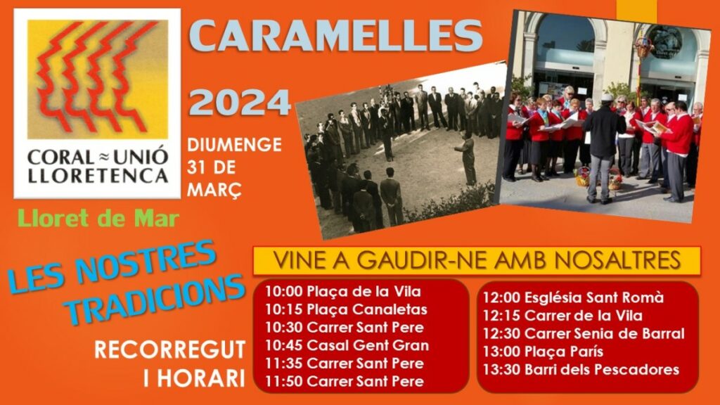 Cartell de les Caramelles