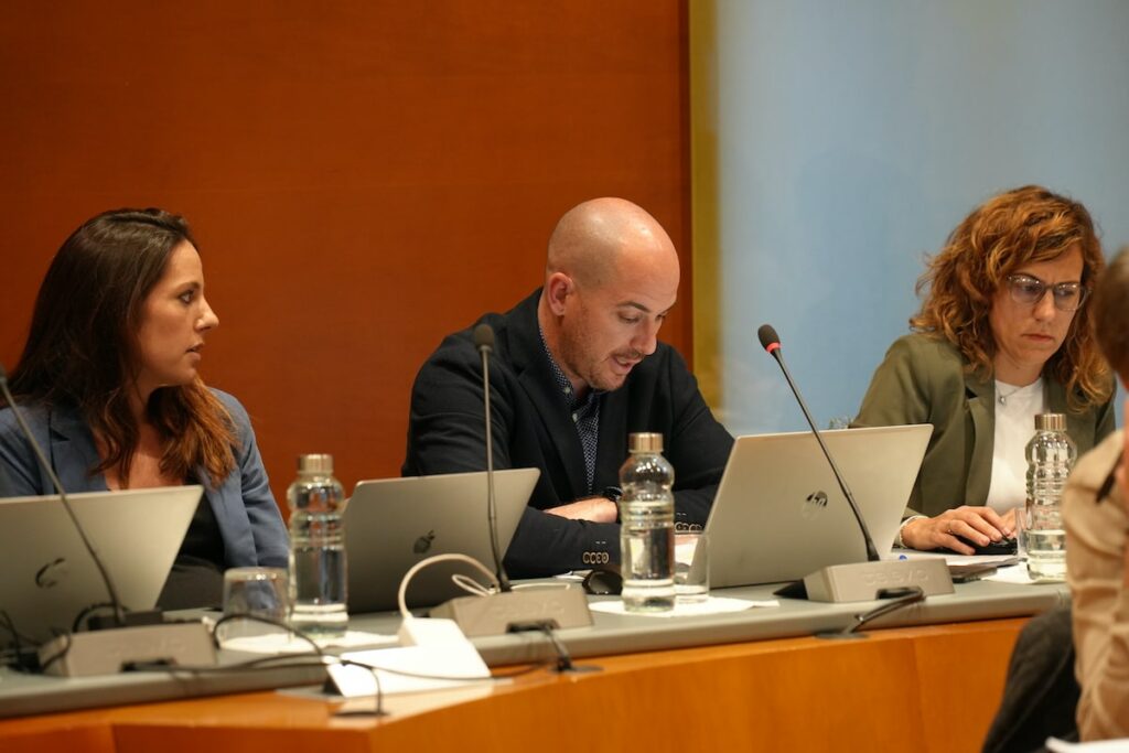 Joan Escalona al ple d'aquest dilluns min