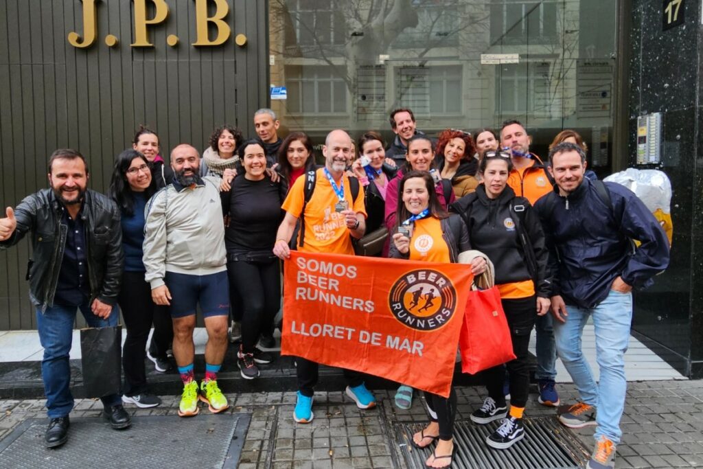 Corredors i acompanyants (Beer Runners Lloret)