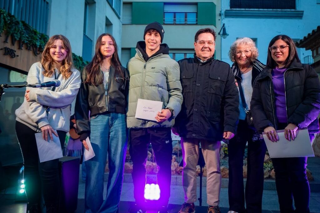 Els guanyadors dels I Premis Carme Ramírez en la categoria artística (Ajuntament de Lloret de Mar)