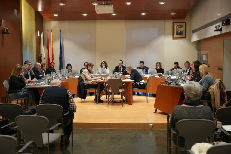 El ple municipal ordinari d'aquest dilluns
