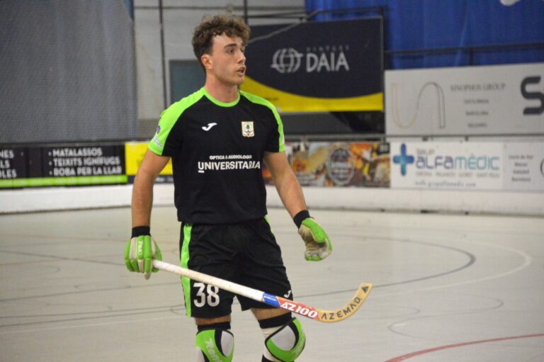 pol auguet en un partit de lliga