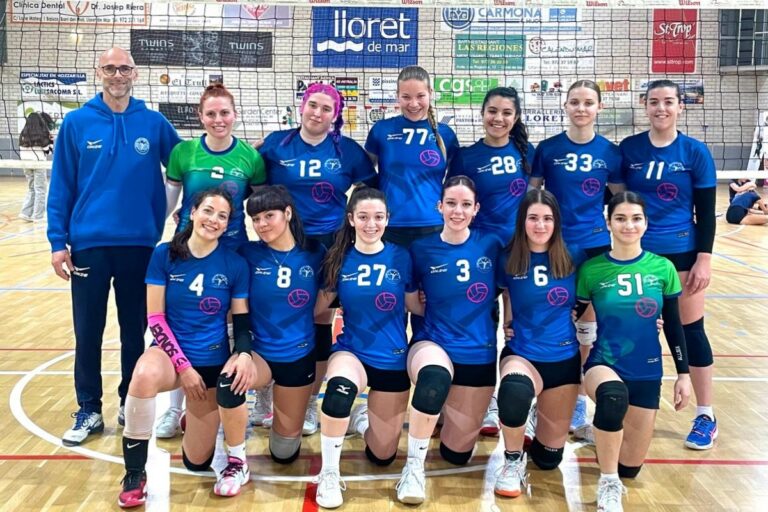 L'equip, aquesta jornada (Club Voleibol Lloret)
