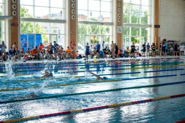 Una competició a la Piscina de Lloret (Ajuntament de Lloret de Mar)