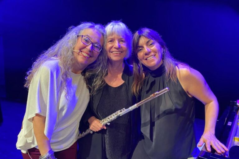 Les tres artistes d'Eros i Thanatos. Les cançons de Bilitis (LEAD)