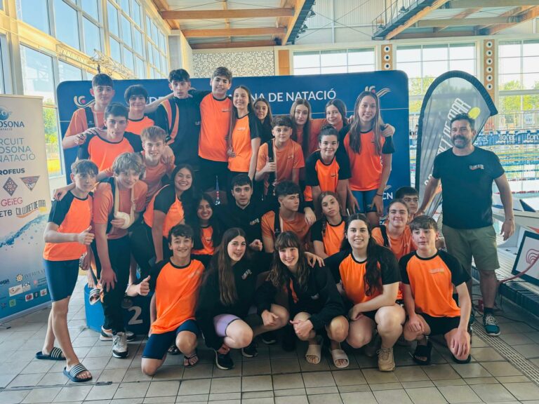 Els nedadors del Club Natació Lloret (CNLL)