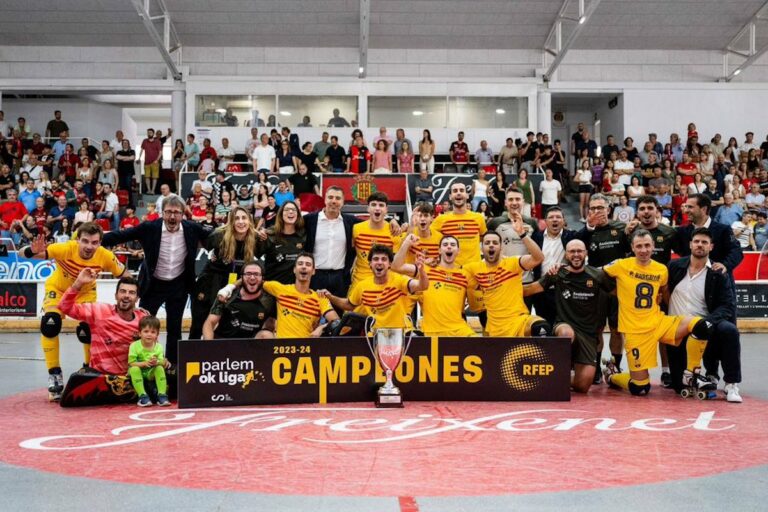 Barça d'hoquei patins, campió de lliga (Victor Salgado)