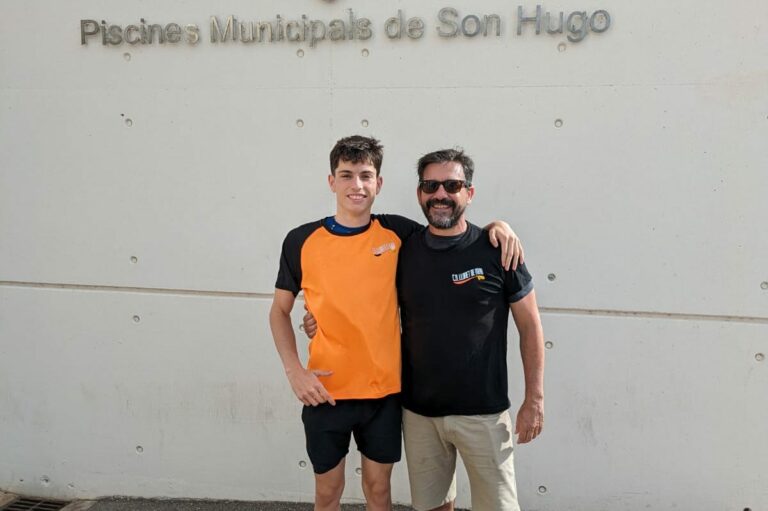 Joel Arredondo, del CN Lloret, a Mallorca