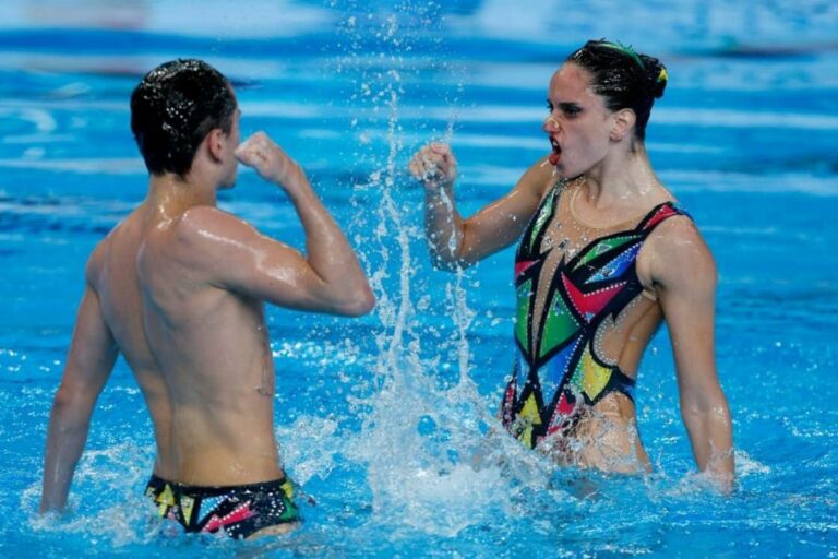 mireia hernandez i dennis gonzalez en una competicio