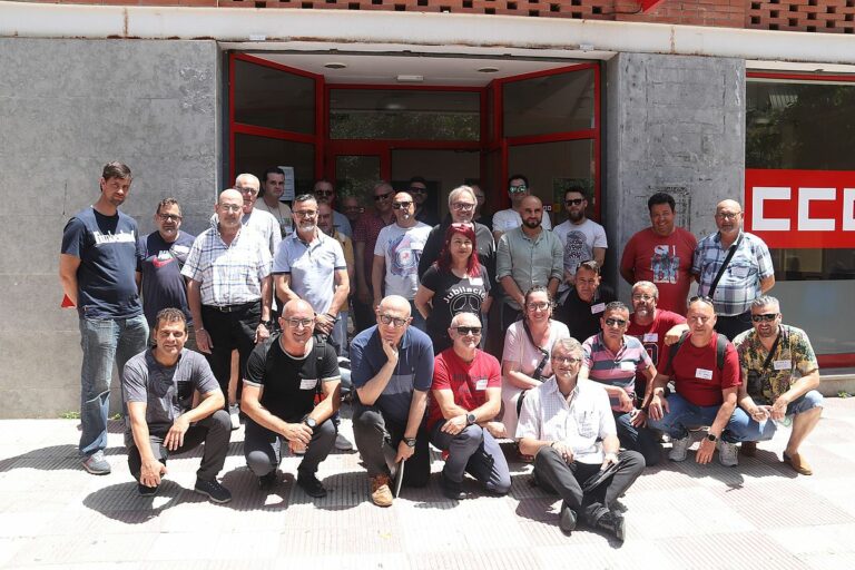 una 30a de delegats sindicals, reunits a Lloret