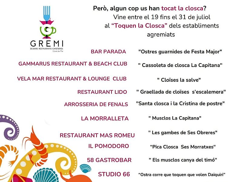 restaurants Lloret