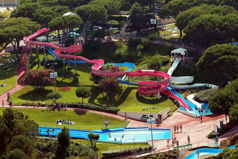 El parc aquàtic Water World de Lloret de Mar.