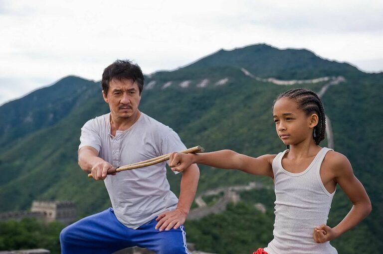 Jackie Chan i Jaden Smith, a The Karate Kid.