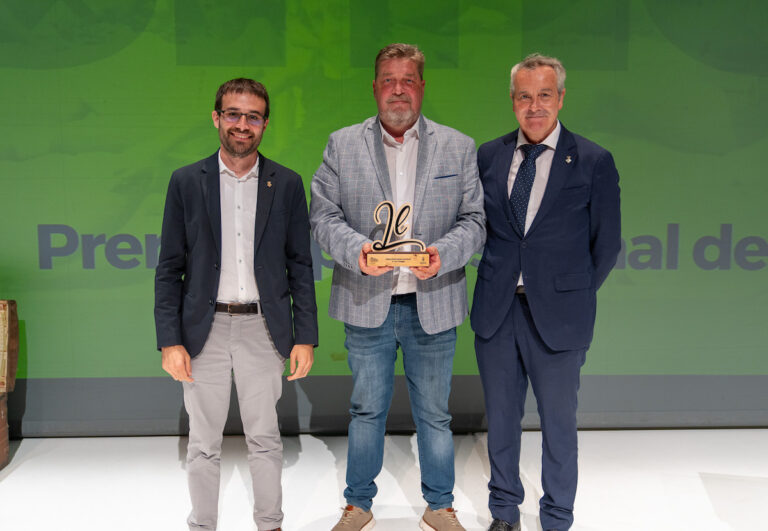 Pere Travaglia ha rebut el premi com a professional destacat
