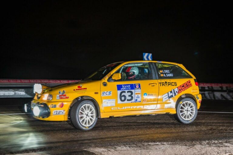 El cotxe del pilot lloretenc Igor Díez (TCP Racing)