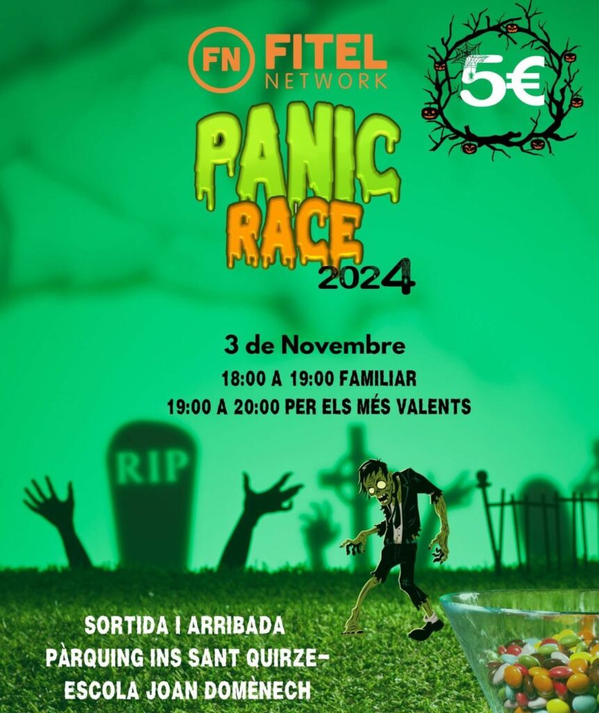 Cartell de la Panic Race del 2024.