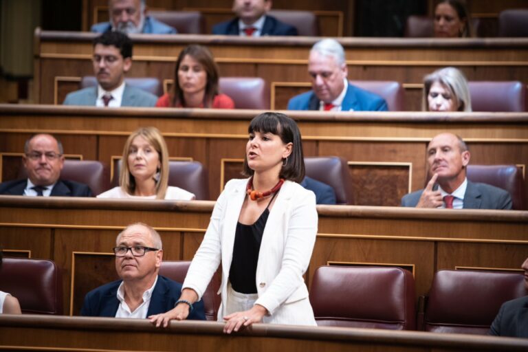Júlia Boada al Congrés dels Diputats (El Gerió Digital)