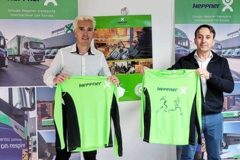 José Luís Blanco, president de la Sansi, i Daniel Fernández, director de Heppner (La Sansi)
