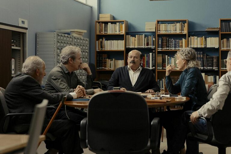 Fermi Reixach, a un dels extrems, al film MARCO