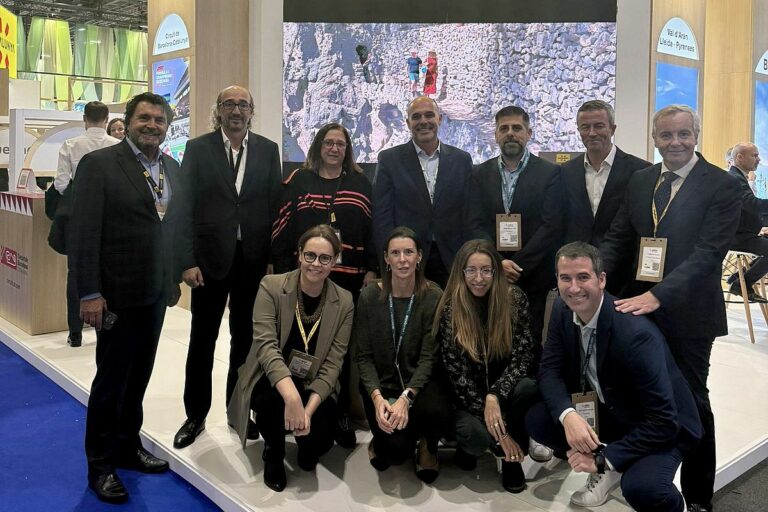 representants de Lloret de Mar a la fira de Londres