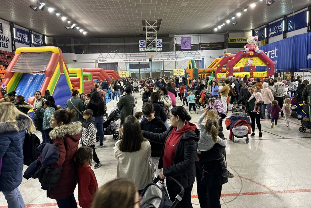 El Parc de Nadal del 2023 (Ajuntament de Lloret de Mar)