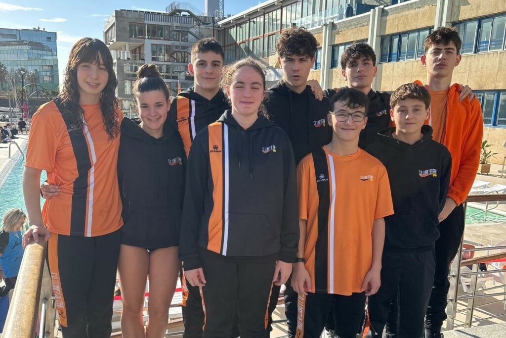 Els participants al campionat (CN Lloret)