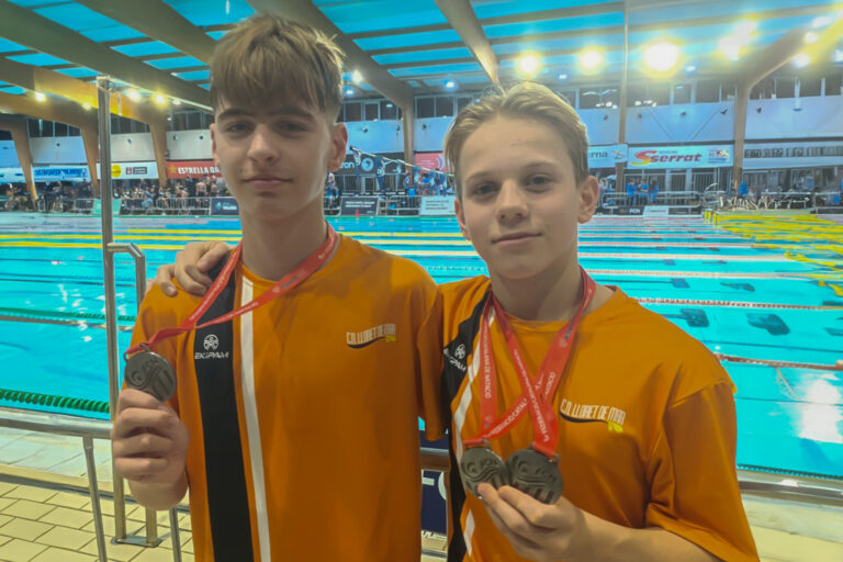Tres podis pel Club Natació Lloret en el Campionat de Catalunya Infantil