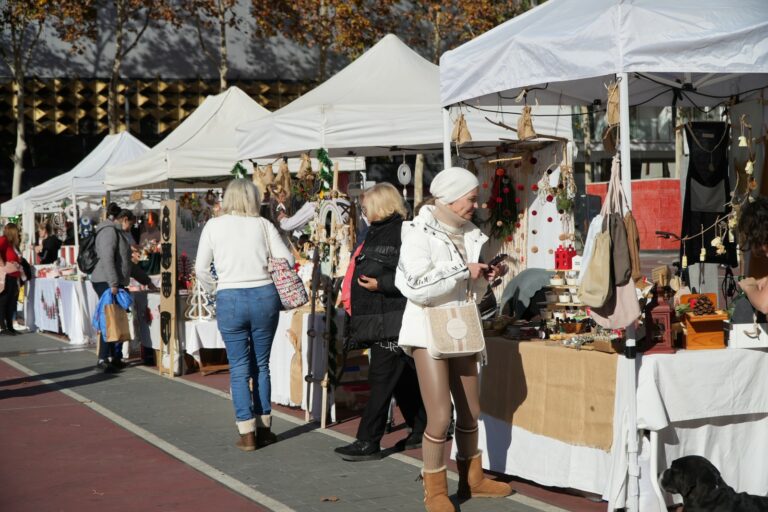 El mercat de Nadal dels artesans de Lloret del 2023