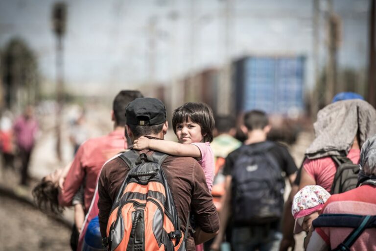 Els refugiats representen una petita part de les persones migrants (Stephen Ryan / Junior Report)