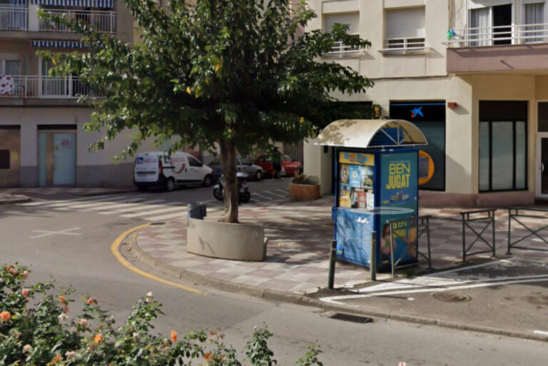 Quiosc de l'Once al barri del Molí de Lloret de mar