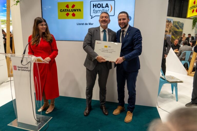 Lloret de Mar, un dels primers municipis a rebre el reconeixement «Catalunya, HOLA família!»