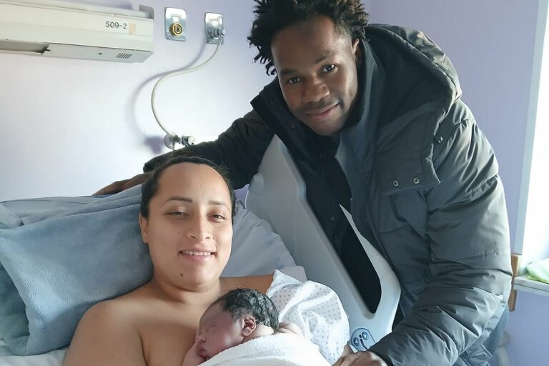 emiliano el primer nadó nascut a Calella és de Lloret de Mar