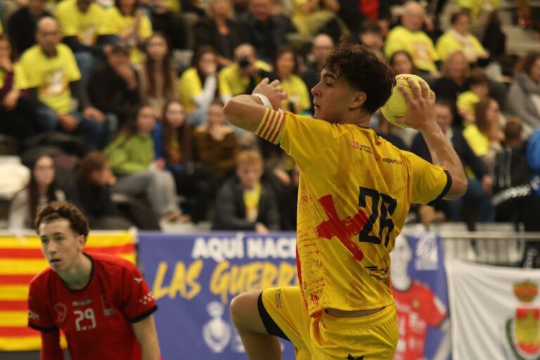 La seleccio catalana en el campionat handbol