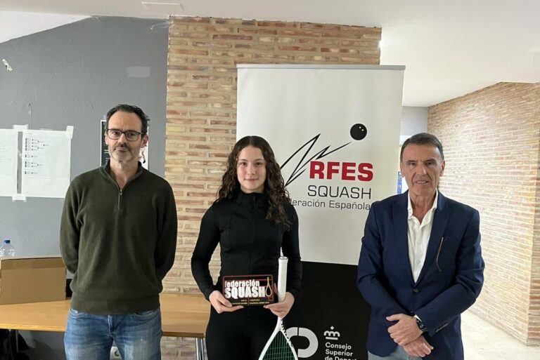 Ona Blasco, campiona d’Espanya d’esquaix en categoria sub-19