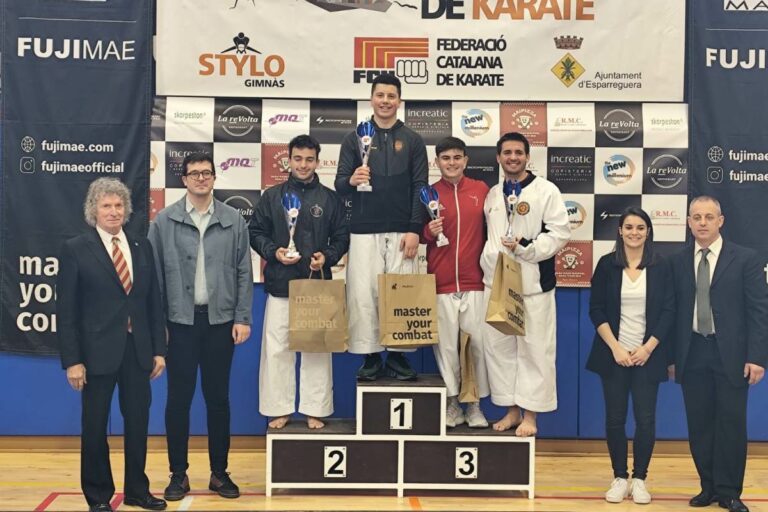 Victòria per Usama Karach en el Campionat de Catalunya de karate